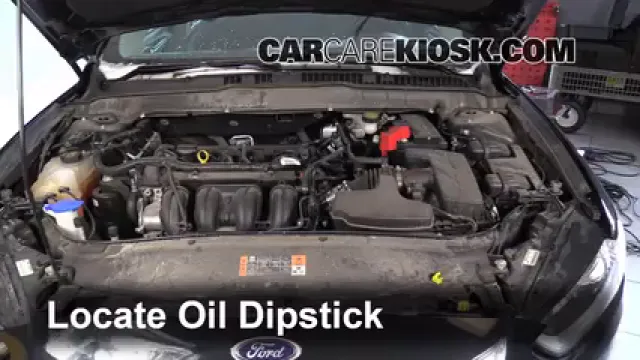2014 Ford Fusion SE 2.5L 4 Cyl. Oil Check Oil Level